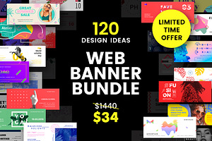 Web Banner Template Bundle Sale