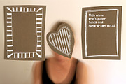 Kraft Paper Chalk Collage Elements, an Object Graphic by HabitusDesigns (Thumbnail 7 of 11)