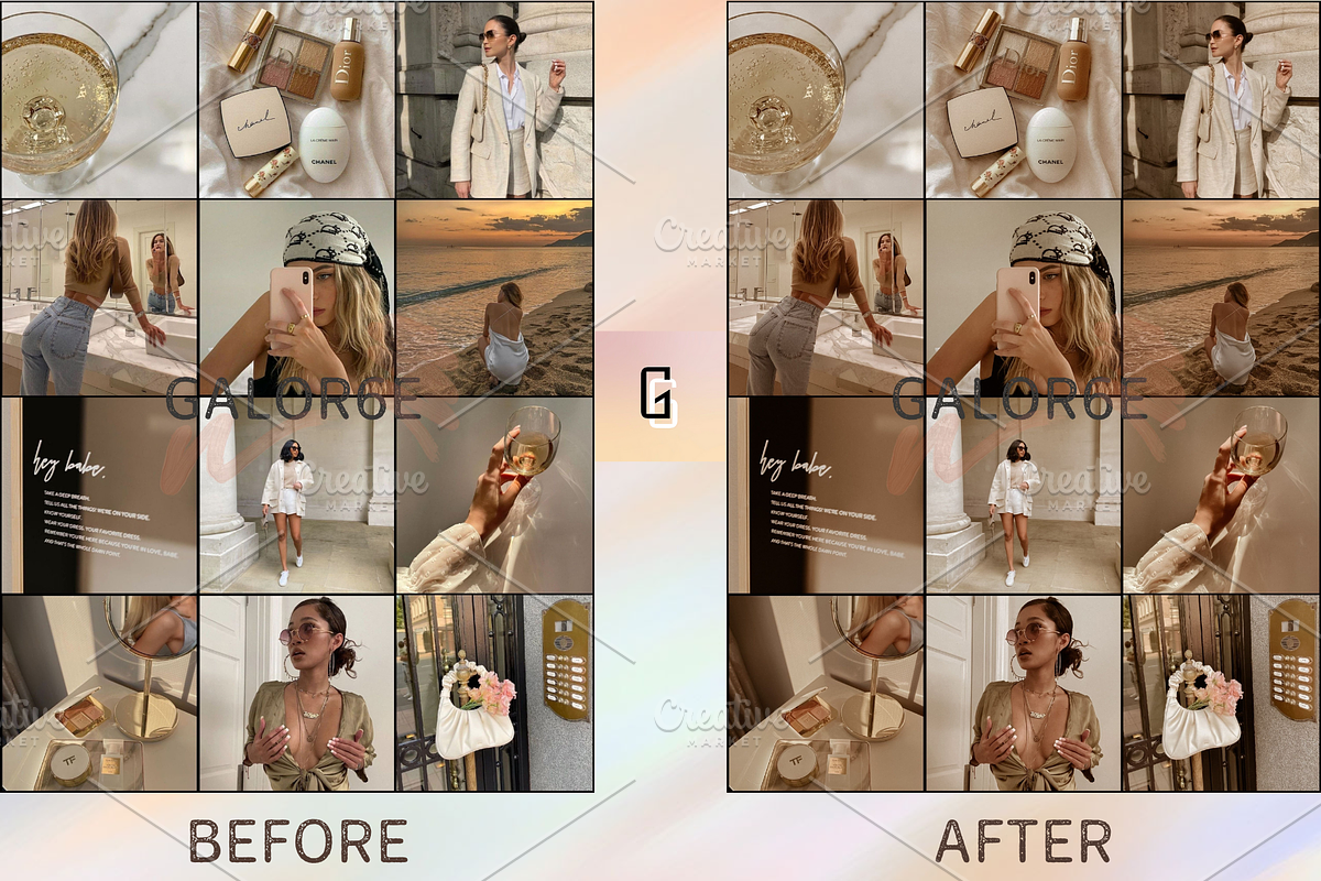 WARM TONE PRESETS PACK by GALOR6E, a Layer Style Add-On by GALOR6E PRESETS (Photo 4 of 7)