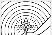 Manifestation Coloring Page, a Person Illustration by Nuvame Arts & Designs (Thumbnail 4 of 27)