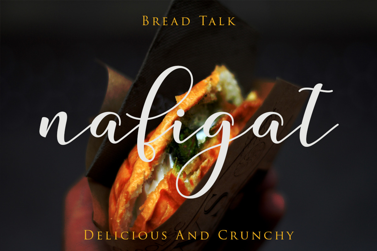 Nafigat Script, a Script Font by Stipline Studios (Photo 13 of 14)