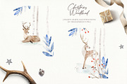 Winter Watercolor Collection, an Animal Illustration by svetsum (Thumbnail 6 of 9)
