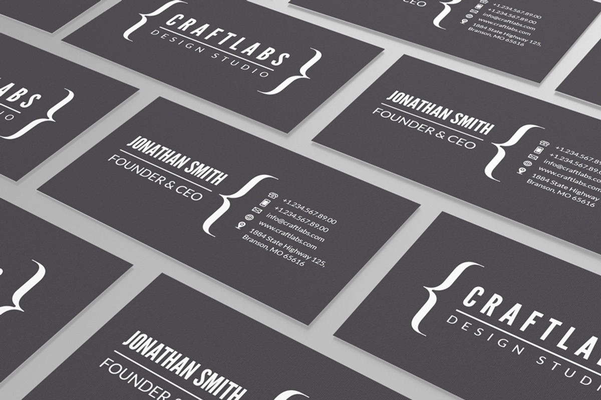 Simple Minimal Business Card 13, a Business Card Template by ND Design (Photo 5 of 5)