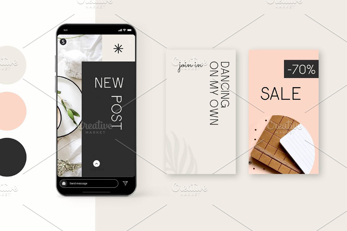 Instagram Stories Template, a Templates & Theme by fashionaddict (Photo 6 of 6)