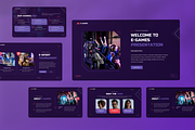 E-Games - Esports Gaming Powerpoint, a Presentation Template by SquidPixey (Thumbnail 6 of 7)