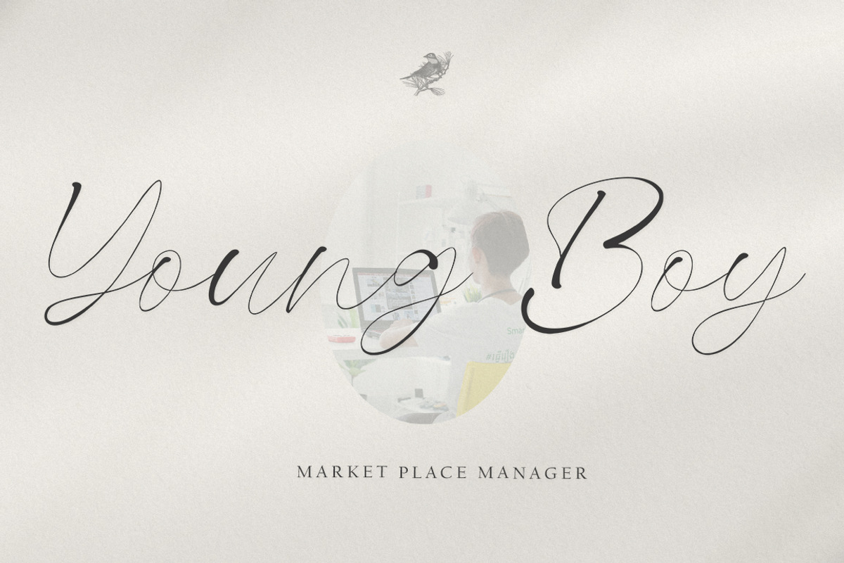 Selopaty Campble Script, a Script Font by Rastype (Photo 2 of 9)