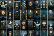 DARK TALES whimsical art prints, a Background Graphic by alenaganzhela (Thumbnail 10 of 12)
