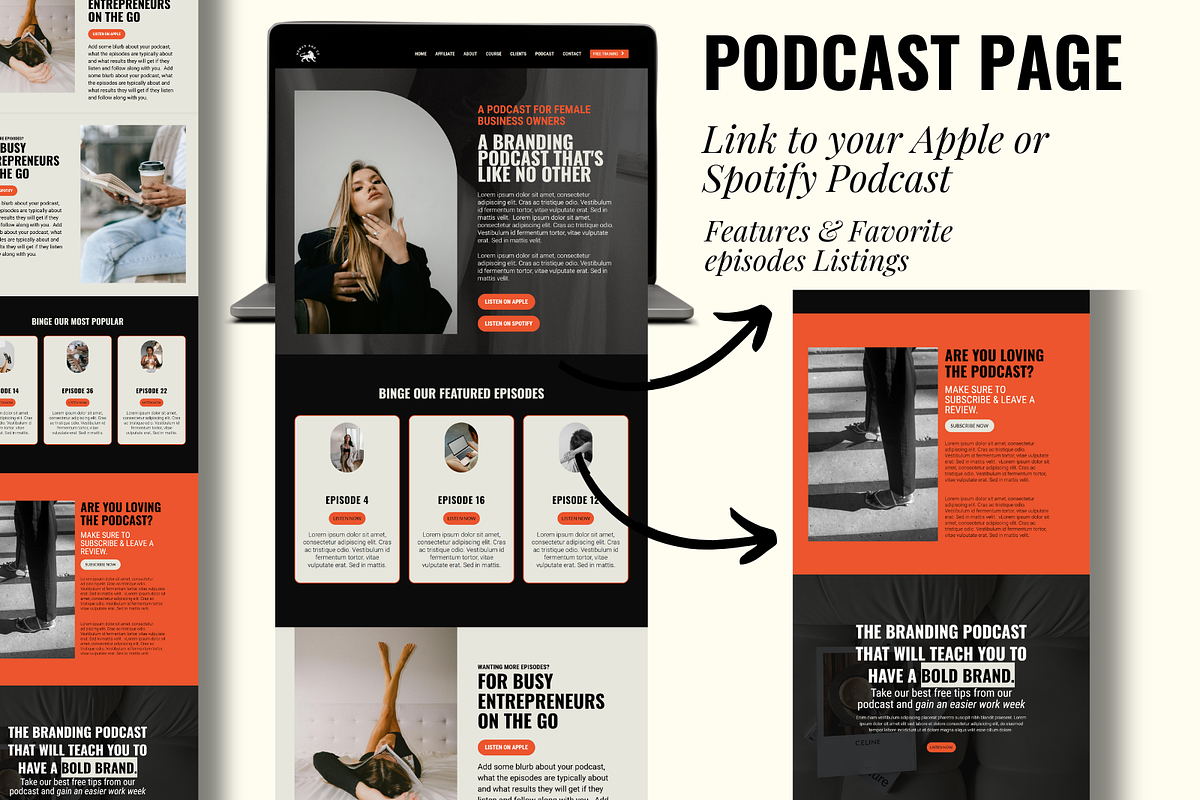 Kartra Bold & Modern Template, a Landing Page Template by Solana Creative Co. (Photo 7 of 8)