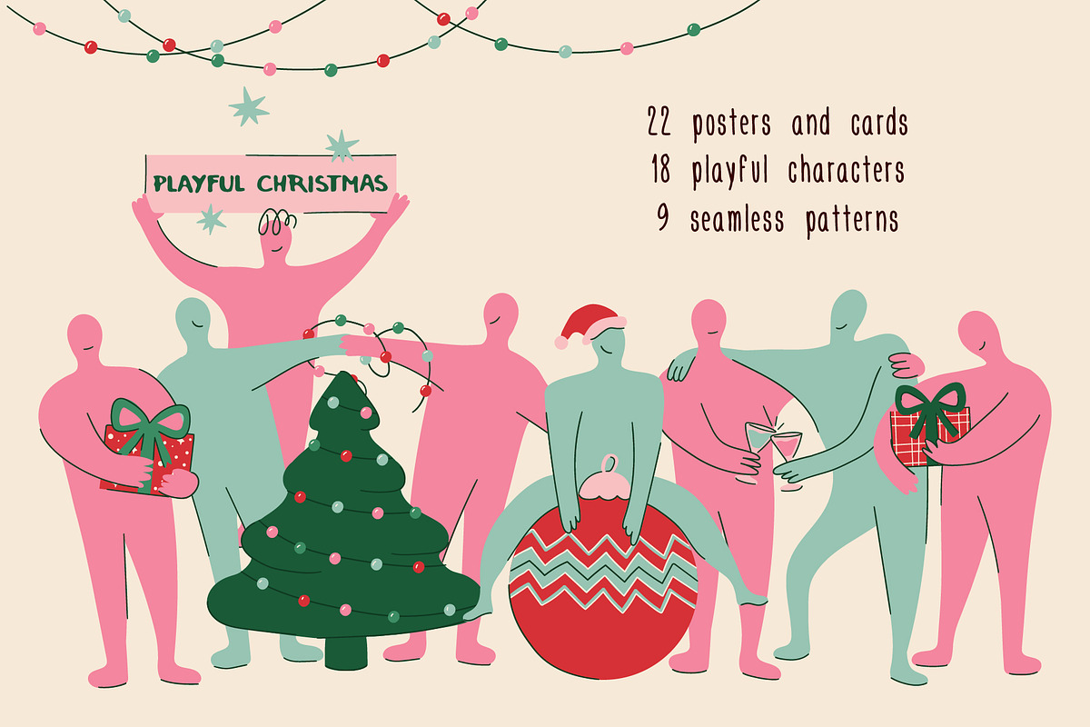 Playful Christmas, an Object Graphic by Zim Varezhkin (Photo 1 of 10)