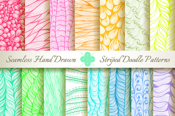 15 Seamless Striped Patterns