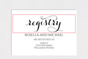 Registry Cards Editable SHR457, an Invitation Template by Shafura_Wedding (Thumbnail 5 of 5)