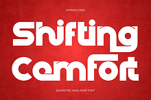 Shifting Comfort - Geometric Font