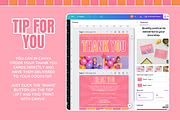 Fun Thank You Card, a Business Card Template by SunshineStudioBoutique (Thumbnail 4 of 10)