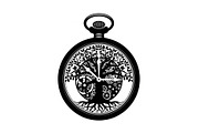 Steampunk Tree of Life Symbol Bundle, an Illustration by yasushie (Thumbnail 13 of 31)