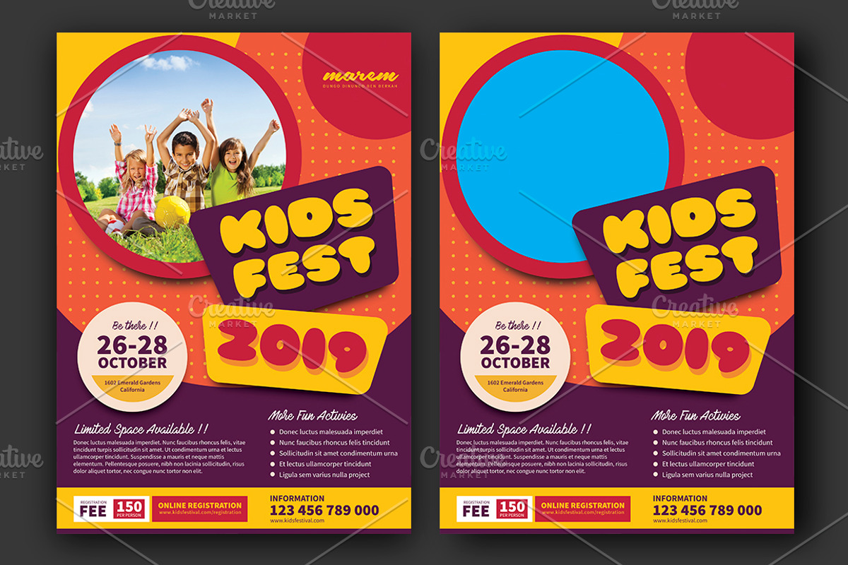 Kids Festival, a Flyer Template by Saphari (Photo 2 of 4)