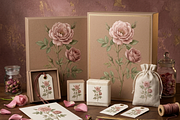 Vintage Rose Botanical Illustrations, a Decorative Illustration by youtoview (Thumbnail 15 of 20)