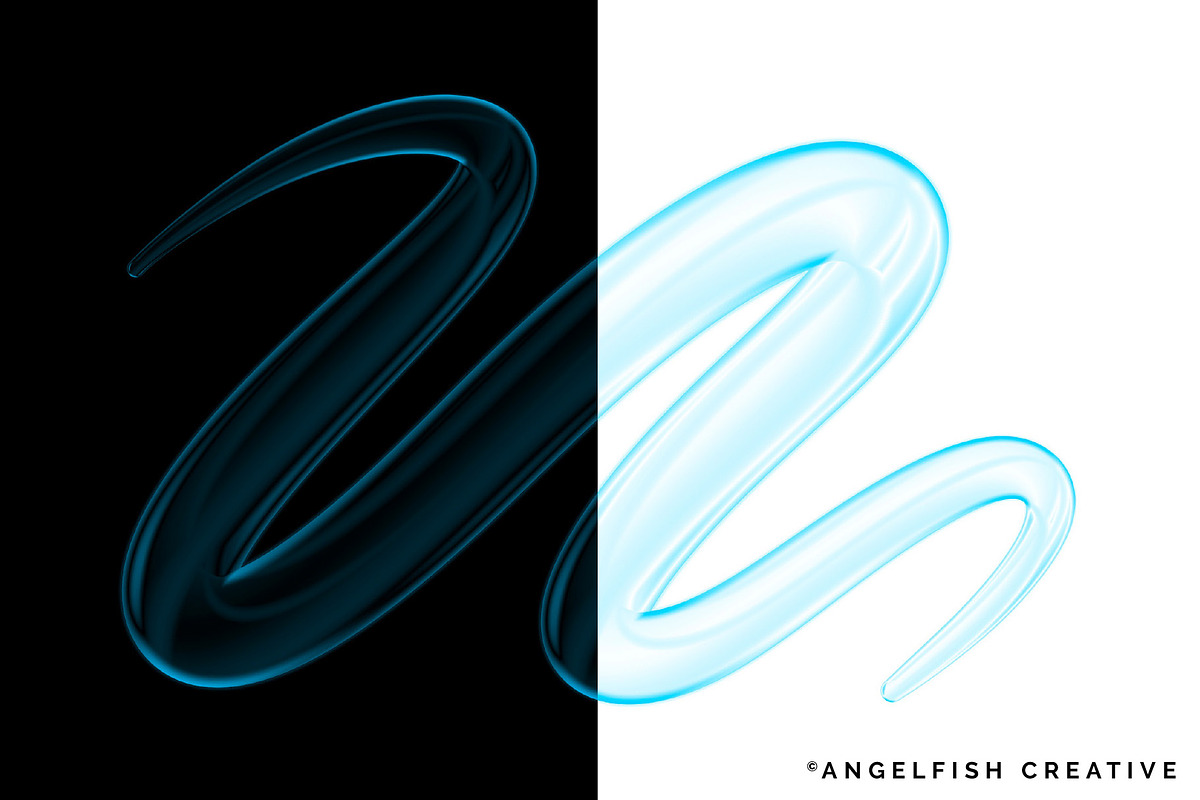 Glossy Bubbles Procreate Brush Set, a Brush Add-On by AngelfishCreative (Photo 5 of 8)