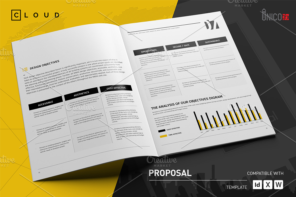 50 Page Full Proposal A4 / US Letter, a Stationery Template by Mastergfx (Photo 18 of 38)