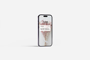 iPhone 14 Pro Mockup, an iPhone Mockup by zuhraabdullah (Thumbnail 7 of 28)