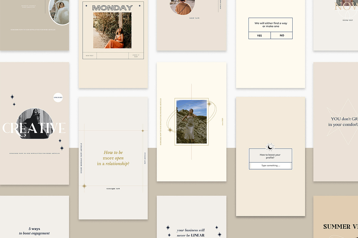 100+ Amethyst Boho Instagram Canva, a Social Media Template by IsikChic (Photo 5 of 10)