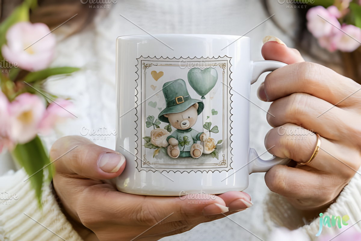 St. Patrick’s Day Vintage Postage, a Decorative Illustration by Design Station (Photo 2 of 7)