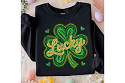 Brushstroke St Patrick's Day Shamroc, an Illustration by Designking (Thumbnail 2 of 6)