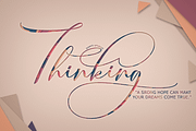 Thougai, a Script Font by danti (Thumbnail 3 of 8)