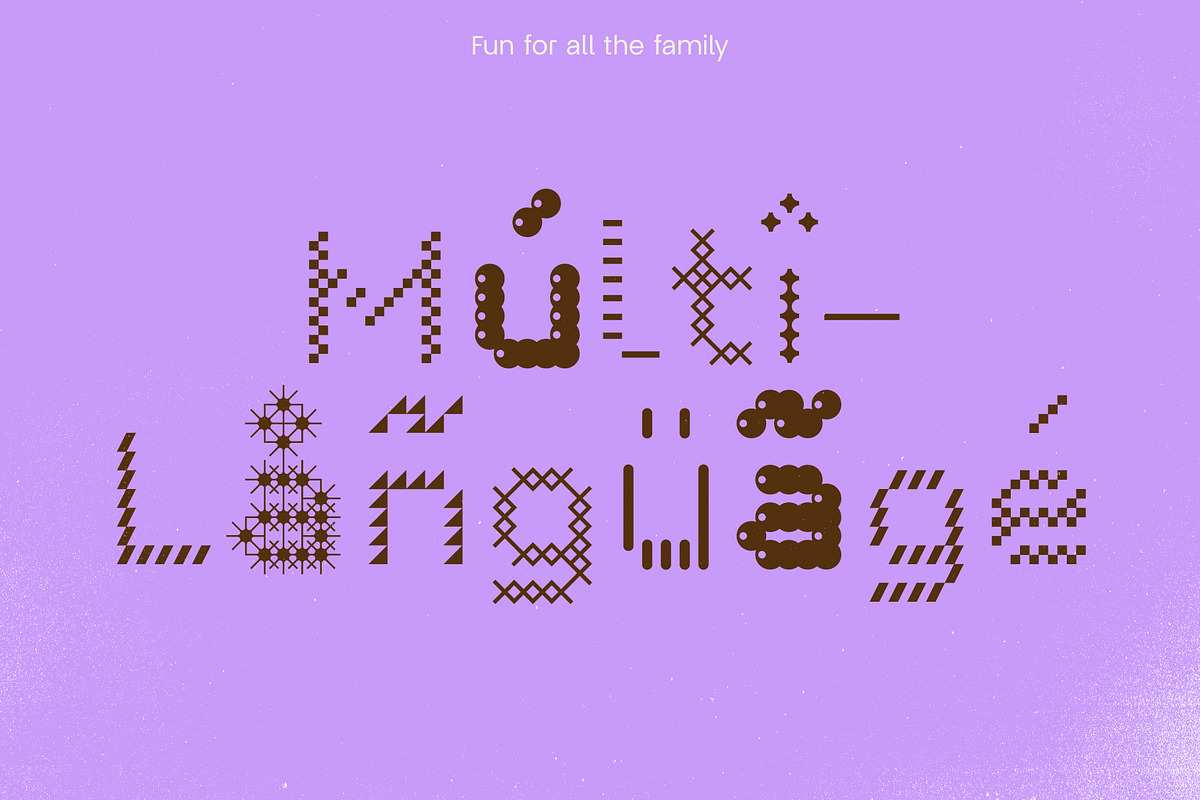Halo Halo - Multi-Style Modular Font, a Sans Serif Font by Studio Aurora (Photo 6 of 9)