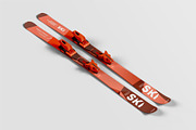 Skis Mockup, a Product Mockup by Se٧enStudio (Thumbnail 9 of 12)