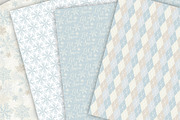 Winter Digital Paper Pack, a Pattern Graphic by Galina Ivanova (Thumbnail 2 of 4)