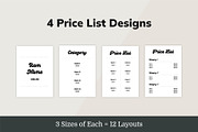 Canva Scan to Pay & Price List Signs, a Marketing Template by Dandymark (Thumbnail 6 of 8)