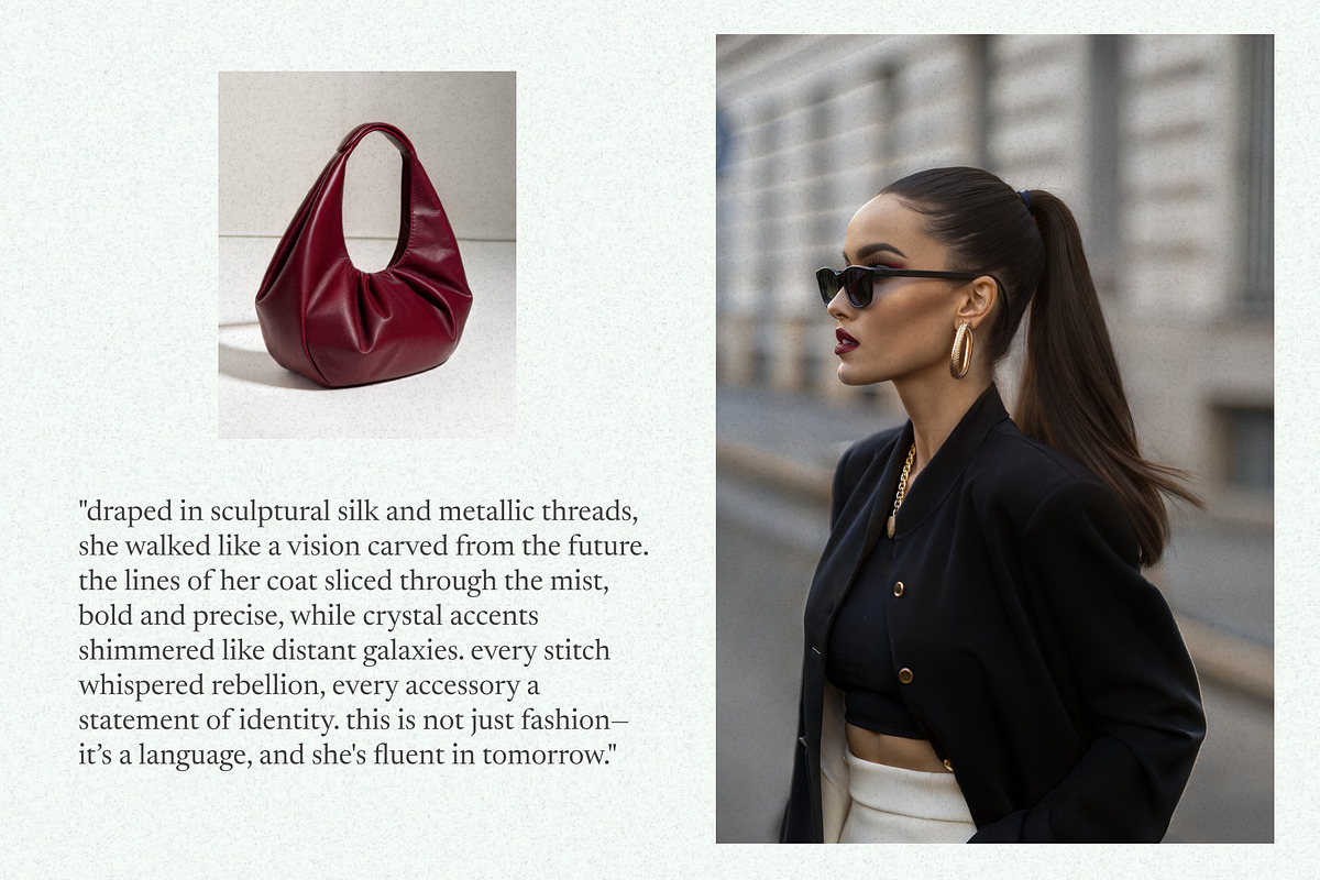 Fashion Editorial Midjourney Images, a Beauty & Fashion Photo by Helospace (Photo 6 of 10)