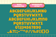 90’s Scooter – Retro Display Font, a Sans Serif Font by Almarkhatype (Thumbnail 9 of 11)