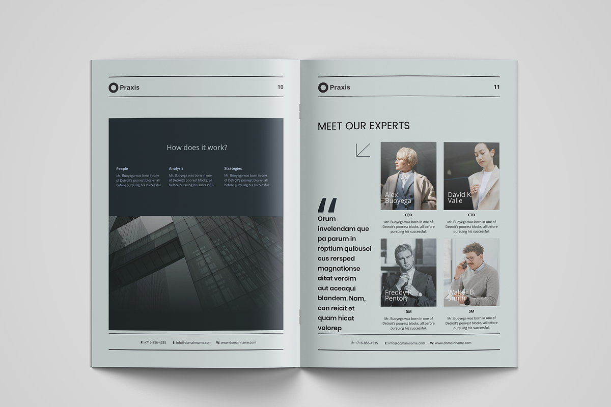 Business Brochure, a Brochure Template by azadcsstune (Photo 4 of 9)