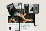 Velour | Showit & Canva Template, a Landing Page Template by Lavinia Visuals (Thumbnail 1 of 10)