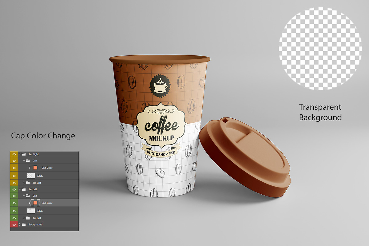 Coffee Cup Mockups-2, a Cups & Container Mockup by alimran24 (Photo 3 of 11)