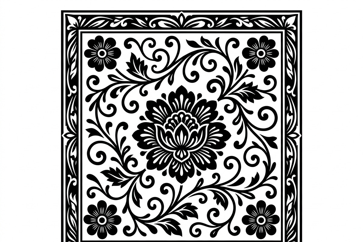 50 Elegant Floral Ornament Bundle, a Decorative Illustration by Amazin_art (Photo 4 of 42)