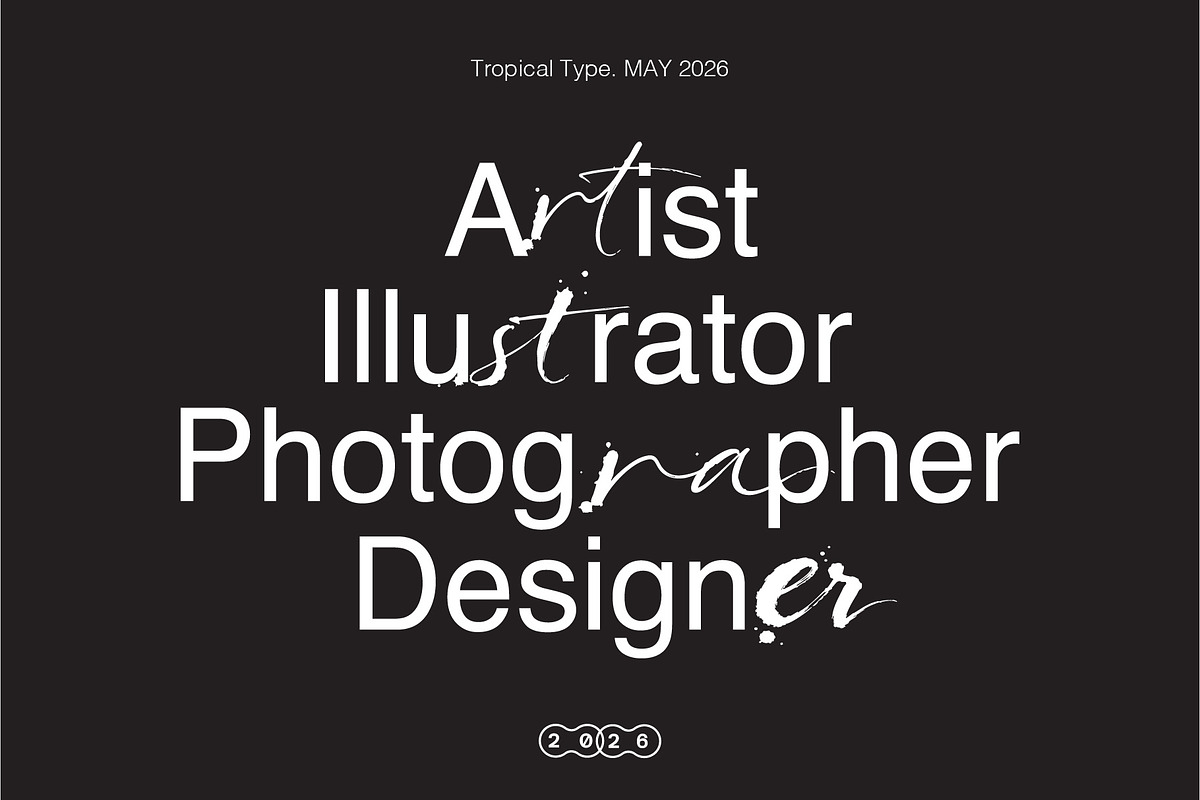 Spilt Milk Brush Font, a Handwritten Font by Tropical Type (Photo 6 of 9)