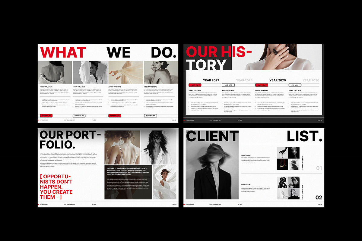 HUGE Proposal Template | CANVA, a Presentation Template by TemplateFolio-Shop (Photo 5 of 9)