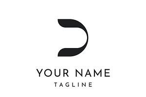 D geometry initial letter logo., a Branding & Logo Template by LOGOCREATIVE