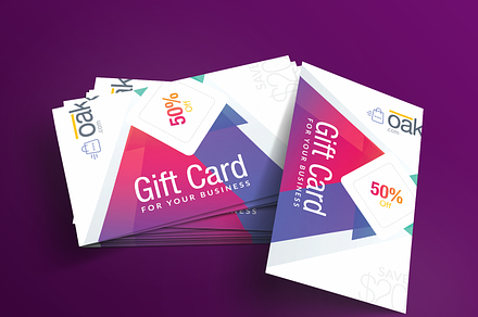 Gift Card, a Card Template by GenerousArt