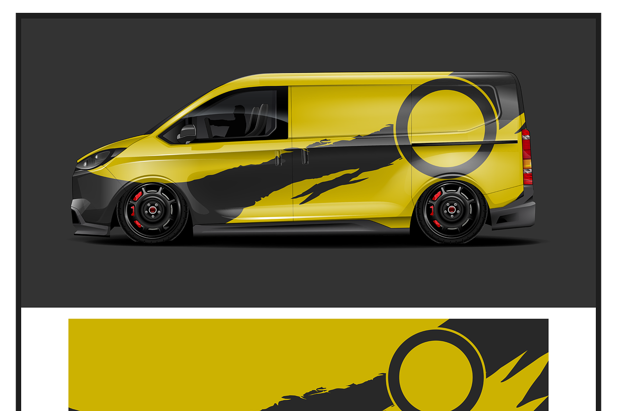 Dynamic Vehicle Wrap Design, a Transportation Illustration by CarWrap design (Photo 3 of 4)