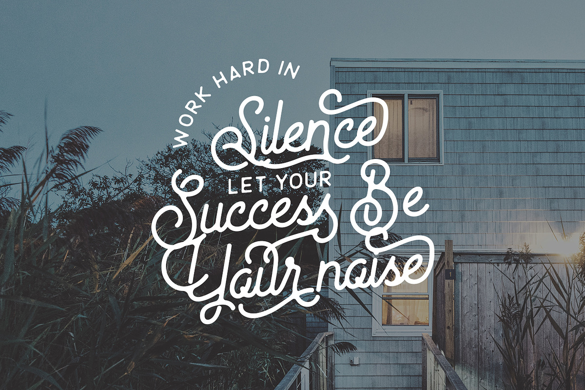 Yesterday Typeface preview 7
