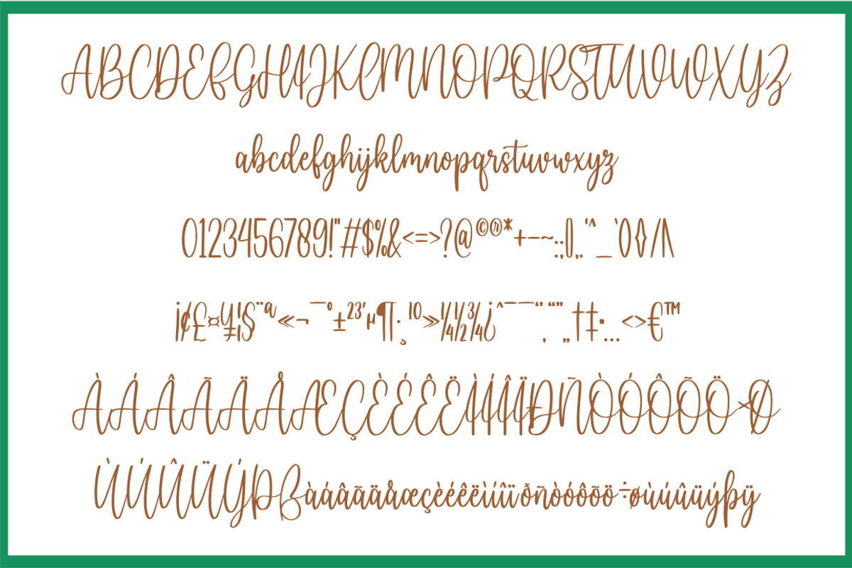 monkey, a Script Font by NJ Studio (Photo 7 of 10)