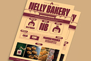 Cream Bakery Store Brand Guideline, a Print Template by graphicook (Thumbnail 3 of 3)