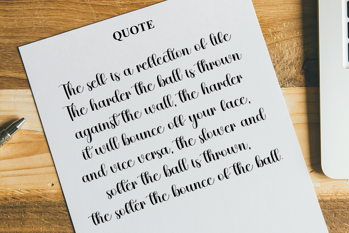 Fancy Party, a Handwritten Font by InermediaSTUDIO (Photo 5 of 8)