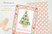 Christmas Rosette Garden Preppy, a Graphic by LABFcreations (Thumbnail 3 of 4)