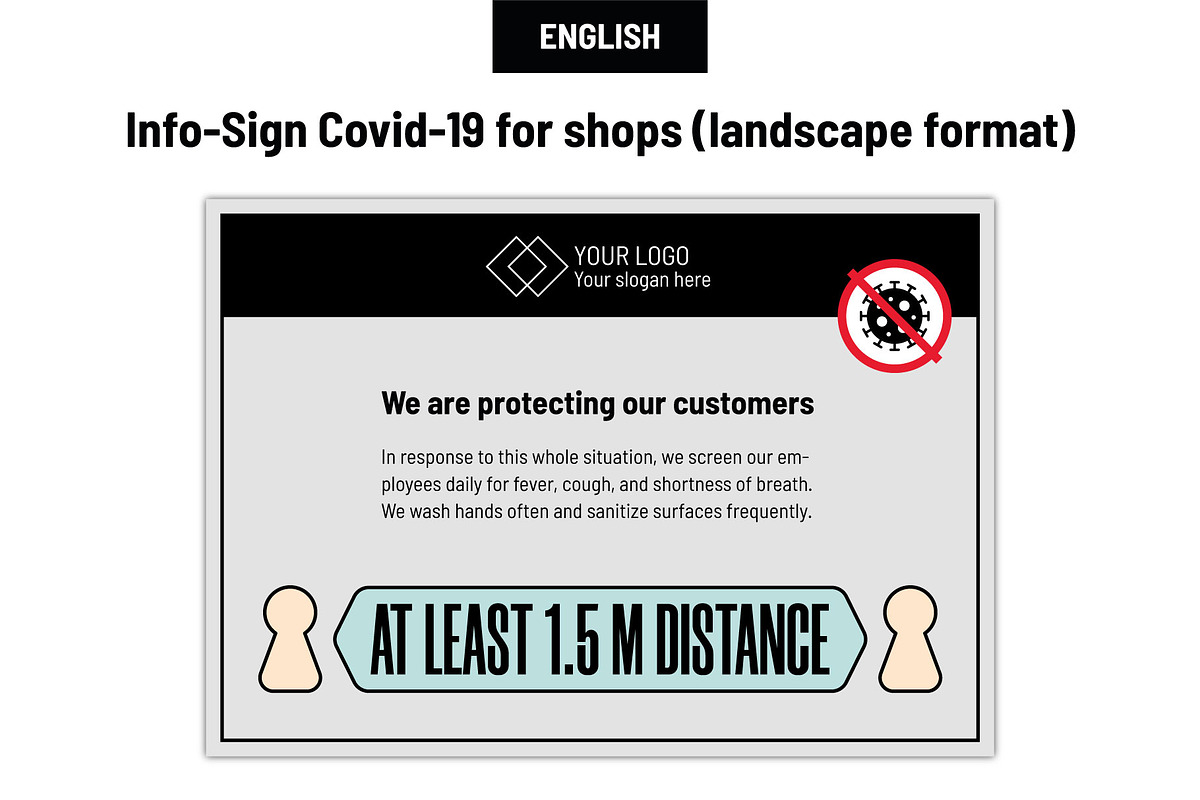 Safety Print Templates for Shops, a Flyer Template by visualsbyfranzi (Photo 3 of 7)