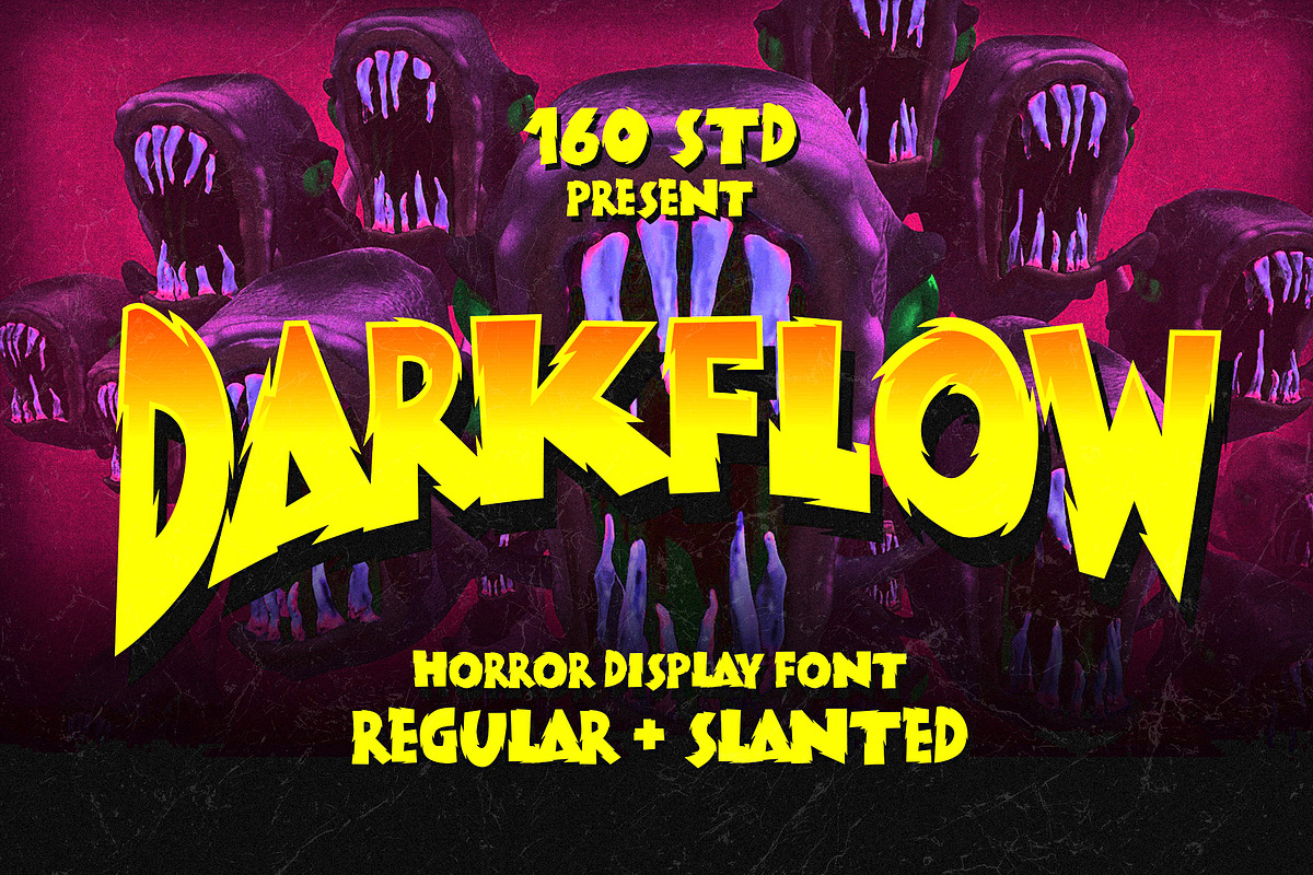 Darkflow, a Blackletter Font by 160 Studio (Photo 1 of 6)