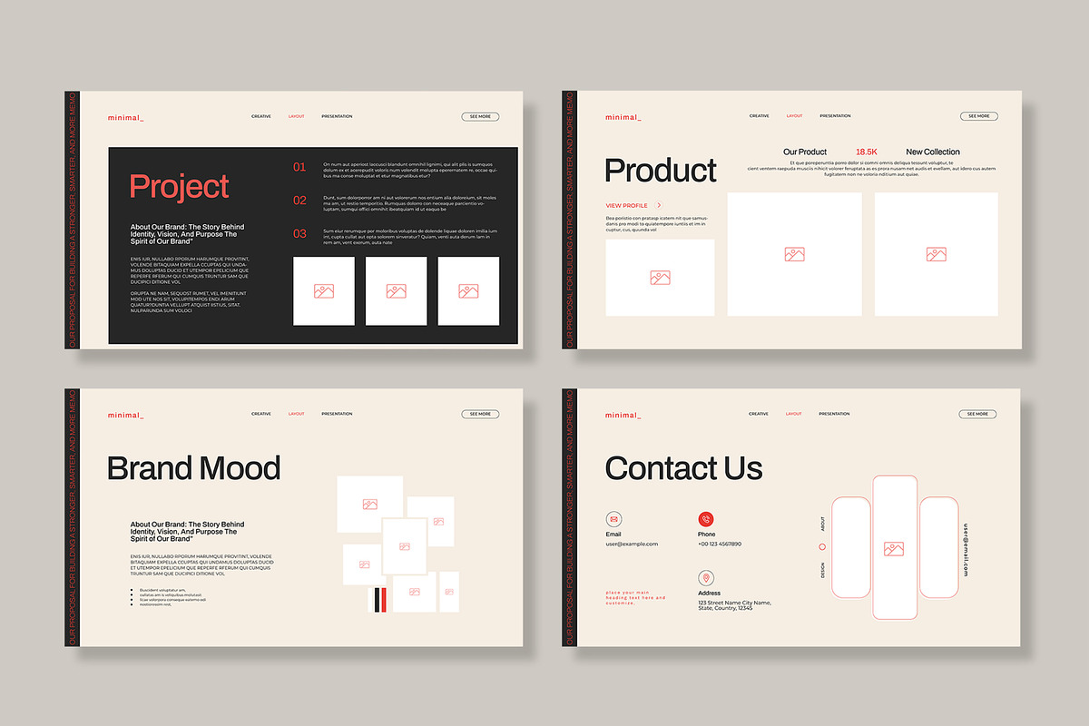 Brand Profile Presentation Template preview 5